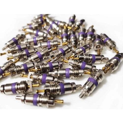 20pcs,Auto A/C Valve Core High Side,R134a valve needle,plus gas nozzle valve core for Benz BMW Volkswagen Magotan Sagitar audi