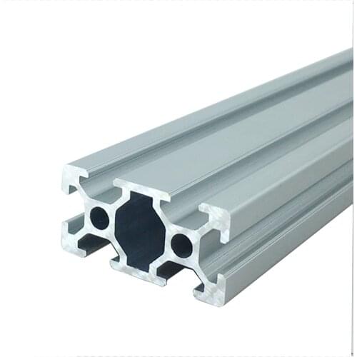 4PCS Aluminium Extruison 2040 T-slot Linear Guide 3D Printer Parts 100mm to 500mm for DIY CNC Workbench and Shelves