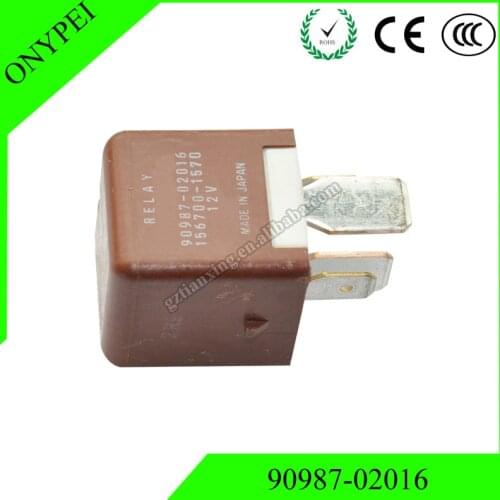 90987-02016 156700-1570 90987-02025 12V Auto Relay For Toyota Camry Highlander RAV4 Lexus ES300 LS430 9098702016 1567001570