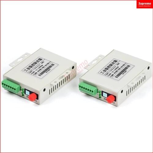 Free Shipping Two-way RS485/422/232 optic fiber converter modem Optical transceiver data fiber optic transceiver