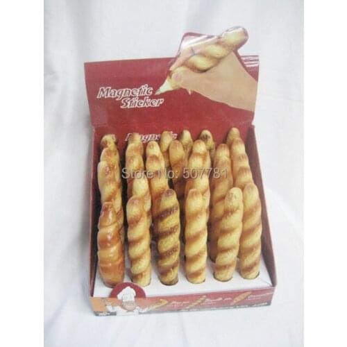 [Free shipping] NEW !Magnetism !Farm series Bread Bread pen,24pcs /lot could with customer' logo