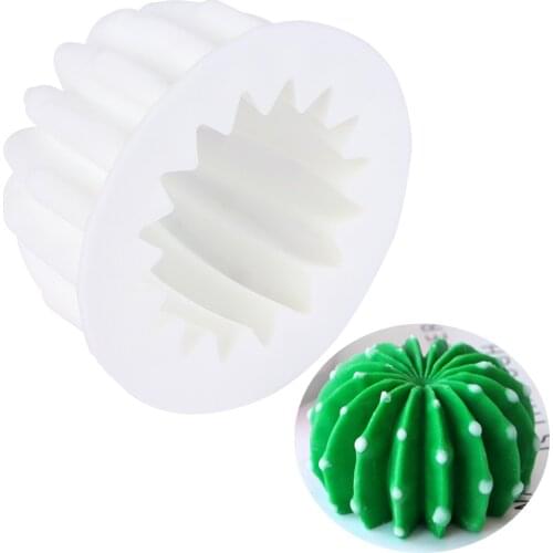 Cactu Silicone Candle Mold resin mold Aromatherapy Plaster Handmade Making Kit Silicon molds for handmade soaps Home Decoration