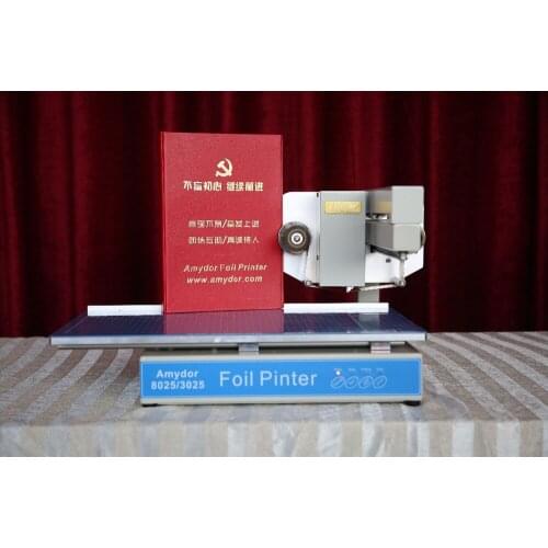 NDL-3025 digital manual hot stamping machine hand operated hot foil stamping machine