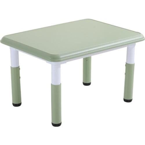 Childrens Table And Chair Set Kindergarten Can Be Raised And Lowered Plastic Baby Game Table Graffiti Belt Storage Tablo