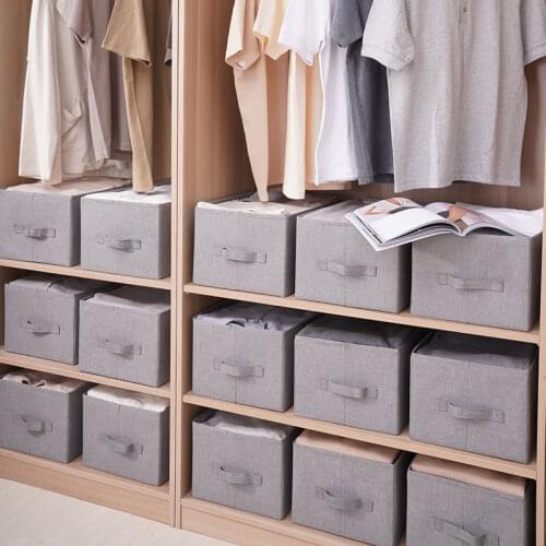 Clothes Storage Box Underwear Socks Organizer Storage Box For Toys Books Desktop Sundries Storage Basket Closet Organizer