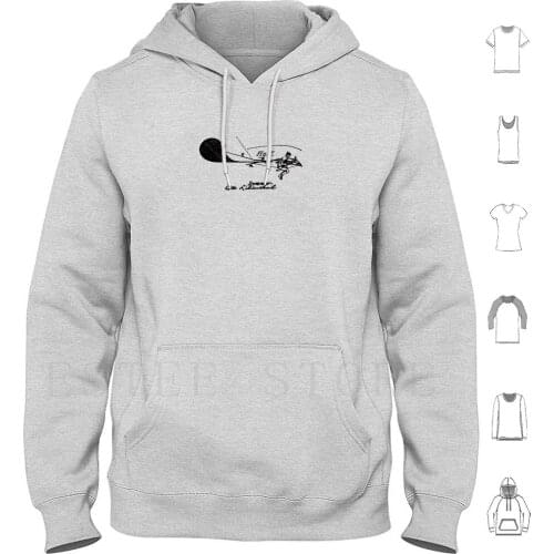 Otto LilienthalS Flying Machine 1895 Hoodies Long Sleeve Lilienthal Flying Aerogeek Airplane Aviation Aviation