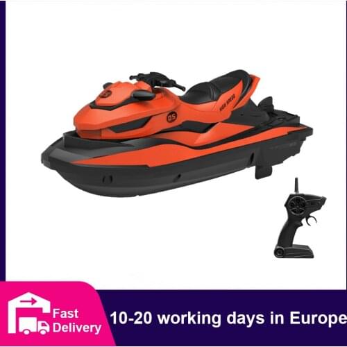 CONUSEA RC Boat Remote Control Boats for Pools and Lakes 10km/h 2.4Ghz Racing Boats Low Battery Alarm Gifts for Boys Girls