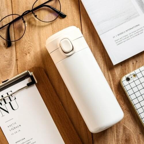 Fashion 420ml Stainless Steel Insulated Cup Coffee Tea Thermos Mug Thermal Water Bottle Thermocup Travel Drink Bottle Tumbler