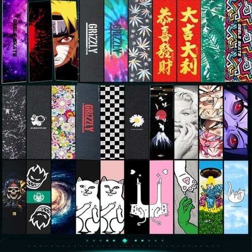 84*23cm Skate Board Sandpaper Scooter Griptape Deck Longboard Abrasive Paper Electric Skate Board Sandpaper Digital Spray Emery