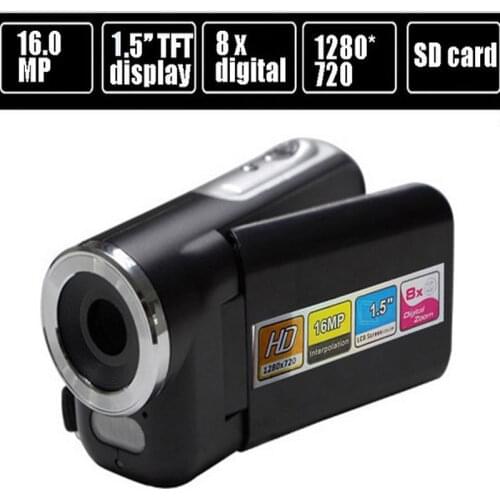 New 16 MP Digital video Camera Camcorder with 1.5 " TFT LCD 8 x digital Zoom DV-138