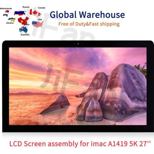 New LCD Retina 27" 5K Late 2015 2016 IPS LCD LED Screen Display LM270QQ1 SDB1C1 For Apple iMac A1419 5K 5120x2880