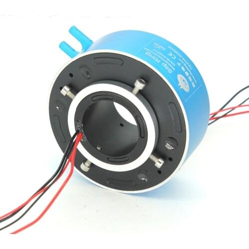 Through bore 38.1mm with 3 circuits 10A rotary joint connector SENRING