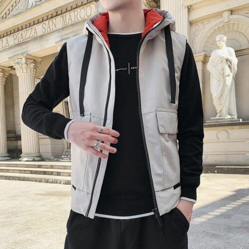 Lovers Casual Vest Men Winter Jackets Thick Vests Man Sleeveless Coats Male Warm Cotton-Padded Waistcoat Plus Size M-4X