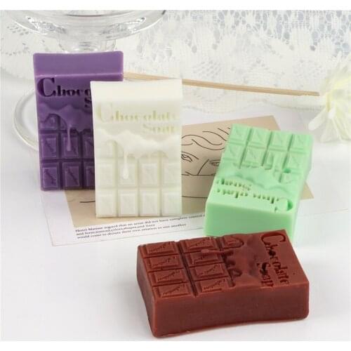 Chocolate Shape Silicone Mold Relief Flexible Non Stick Realistic Tool DIY Handmade Decor Crafts 3D Stereo Cookies Simulation