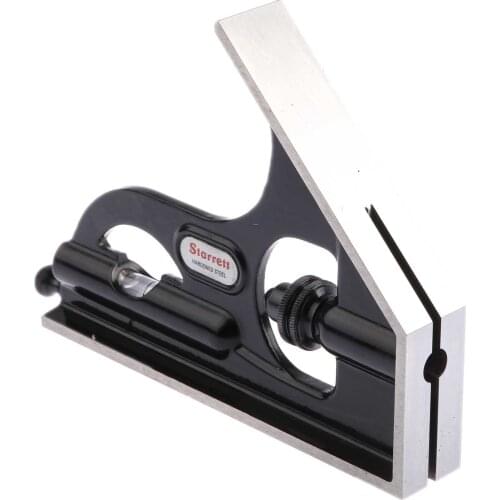 Starrett H33-1224 Square Head, For Combination Squares,Forged Hardened Steel, Smooth Black Enamel Finish