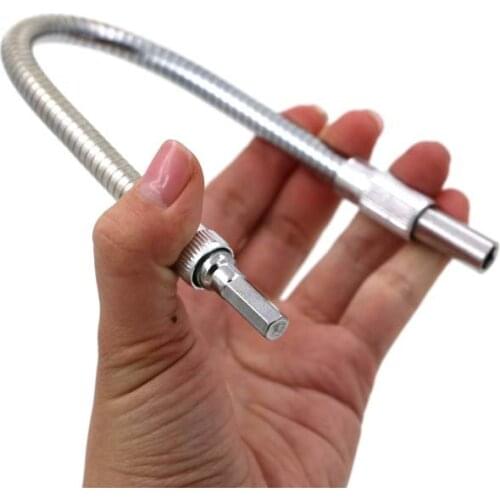 Thsinde 30cm Flexible Shaft Tool Metal Drill Screwdriver Bit Holder Connect Link