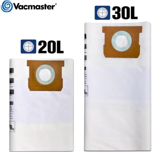 Vacmaster Vacuum Cleaner Dust Bag 20L/30L Filtration Bag Dust Bags for Wet Dry Vacuums Cleaner 5PCS/Lot