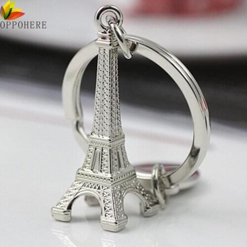OPPOHERE Torre Eiffel Tower Keychain For Keys Souvenirs, Paris Tour Eiffel Keychain Key Chain Key Ring Decoration Key Holder