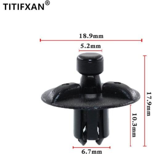 20PCS Car deflector gantry water tank guard buckle for Toyota Crown Reiz ES240 / 350 Corolla fasteners clips