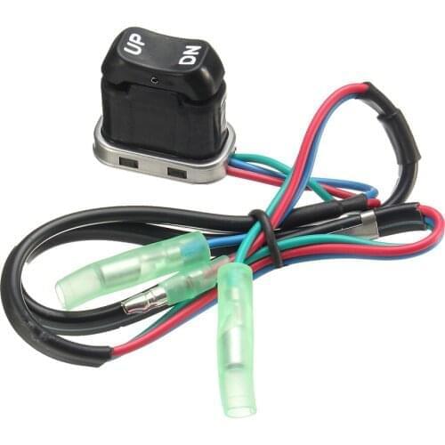 12V Trim Tilt Switch 703-82563-02-00 703-82563-01-00 Outboard Handle Arm Side Mount Box for Yamaha