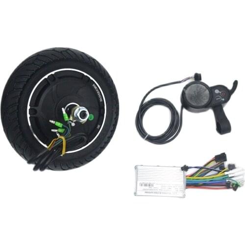 24V 36V 48V 350W electric scooter motor wheel controller display thumb throttle kit for Scooter/ebike/xiaomi scooter 8inch