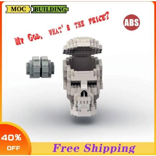 410PCS Humans Skull Brain Building Blocks Moc Brick Kid Gift Toys And Educational Toys For Children