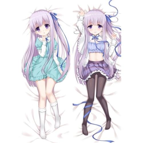 Anime Dakimakura Body Tenshi no Three Piece! 150x50cm 100x35cm Pillow Case Cover Manga Bedding Pillowcases Covers