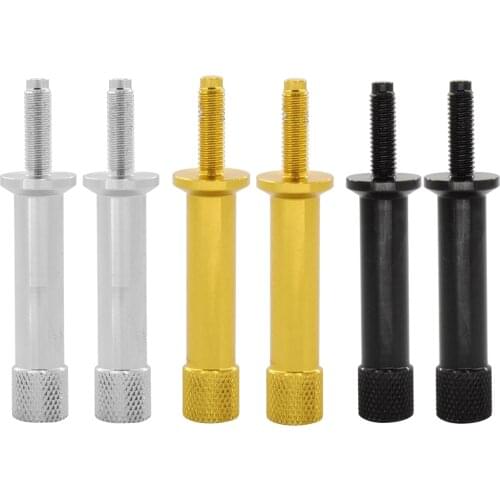 Quick Release Aluminum Seat Bolts Long 1pair for Triumph Thruxton Bonneville T100 Scrambler