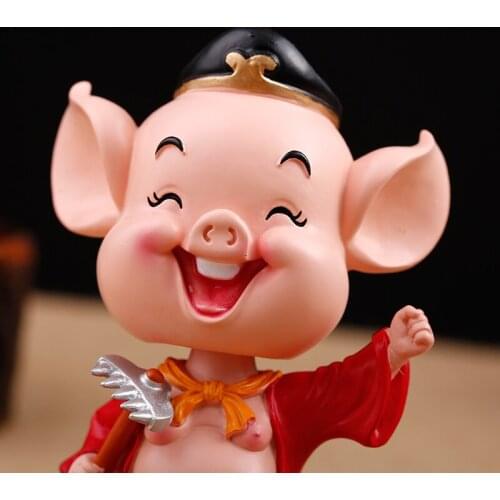 Automobile ornament Interior decoration Lovable shaking head Central control table ornament Vehicle mounted ornament