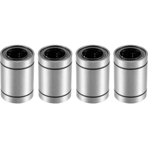 Linear Ball Bearings, 25mm Bore Dia, 40mm OD, 59mm Length (LM25UU Pack of 4) Retail