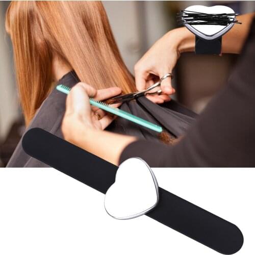 Salon Magnetic Bracelet Wrist Strap Belt Makeup Hair Clip Holder Styling Tools Hair Hairstyle Styling Tool Accessories