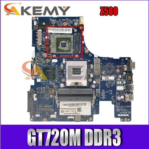 Akemy For Lenovo Z500 Laptop Motherboard VIWZ1 Z2 LA-9063P PGA989 HM77 GPU GT720M DDR3 100% Test Work