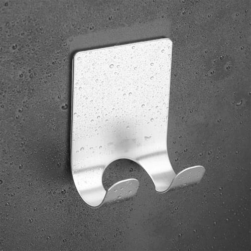 Metal Razor Holder Men Shaving Razor Stand Wall Shelves Hook Plug Teethbrush Holder Storage Organizer Bathroom Shelf Accessories