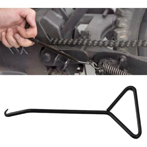 Motorcycle Bicycle T-Handle Spring Hook Exhaust Stand Puller Stainless Steel Tools Motorcycle Accessories Spring Hook