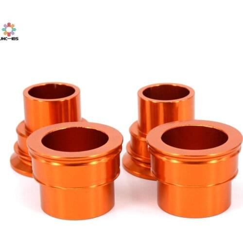 Motorcycle Billet Front & Rear Wheel Hub Spacers For KTM SX XCF SXF EXC EXCF EXCW SMR 125 250 300 350 400 450 525 530 Dirt Bike