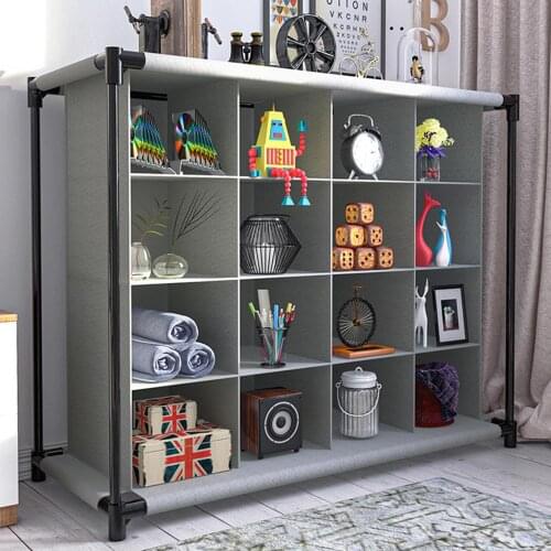 16 Cube Simple Shoe Rack Put Shoes Shelf Multi Functional Modern Bedroom Storage Solid Stand Shelves Shoe Living Organizer