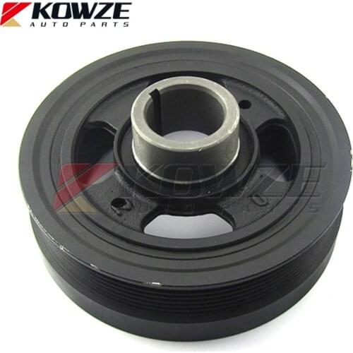 KOWZE Crankshaft Pulley 13408-30010 13408-30011 13408-0L020 fit for Toyota Hilux Fortuner Hiace 1340830010 1340830011 134080L020
