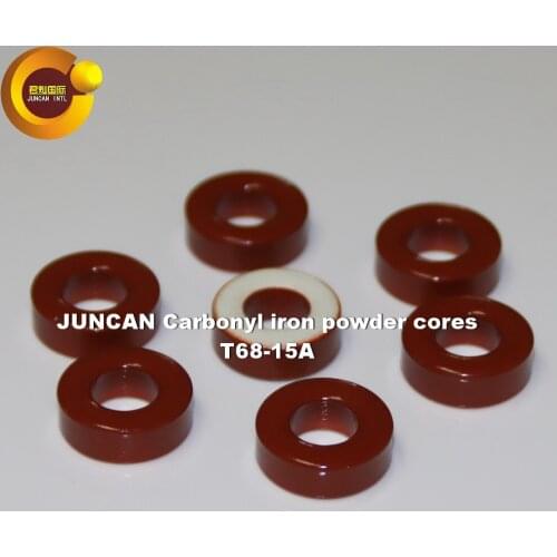 T68-15A soft magnetic cores,Carbonyl iron powder cores, high frequency radio frequency magnetic core