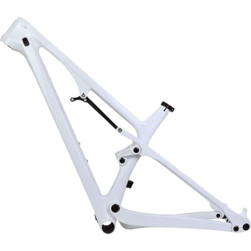 Carbon bicycle 29er mountain bike frame FS30 Rear shock 190*50mm Advised fork travel 120mm mtb biking frameset