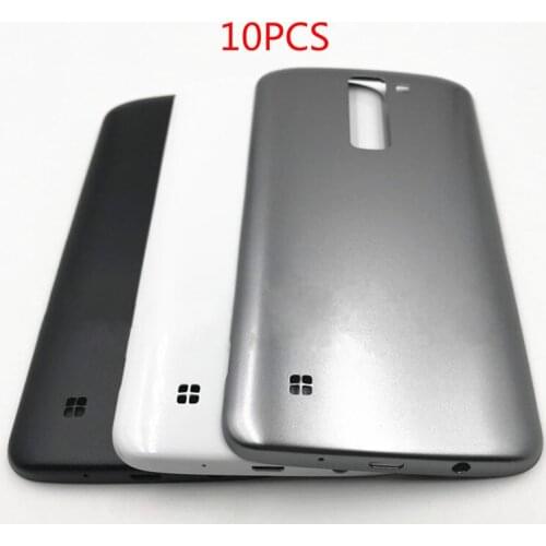 10Pcs/lot 5.0 Inch Battery Back Cover For LG K7 2016 Back Housing Cover With Logo