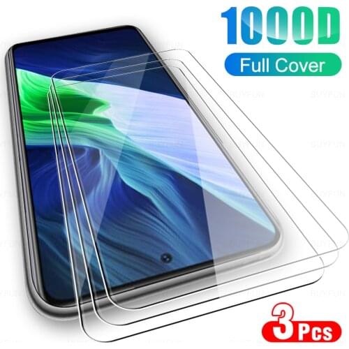 3PCS Full Cover Tempered Glass Case For For Infinix Note 10 Pro 8 7 HD Film Infinix Hot 10 9 Play 10 Lite 8Lite Protective Glass