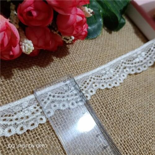 1.5-2.5cm S1645 lace lace DIY garment sewing fabric white lace for decorative gift packaging lace ribbon ladies underwear lace s
