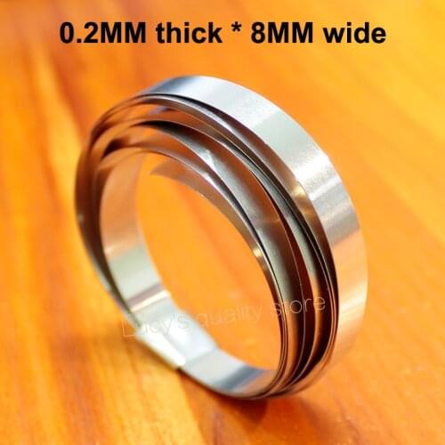 10m/lot Nickel-plated Steel Belt 18650 Spot Welding Battery Diy Combination Connection Nickel Sheet 0.2mm Thick *8mm Wide