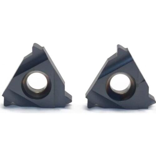 10pcs 11 IR 16W LDA indexable tungsten carbide threaded lathe blade for threaded lathe tool, threaded tool holders