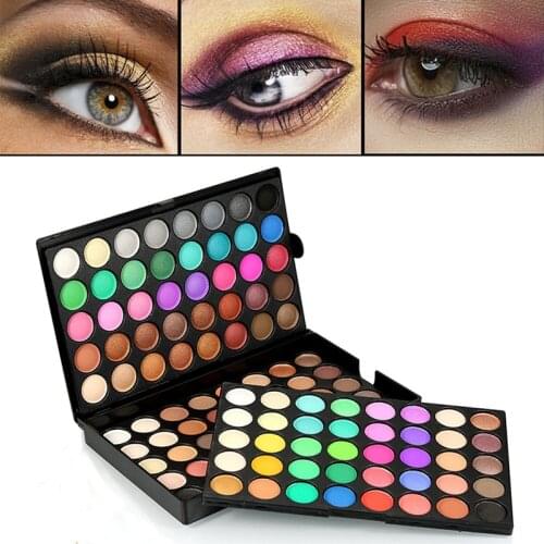 2021 120 Colors Eyeshadow Eye Shadow Palette Makeup Kit Set Make Up Professional Matte Shimmering SSwell