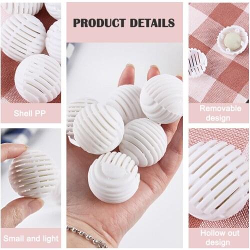 6pcs Mini Ball Shape Shoe Deodorant Dryer Moisture Absorber Anti-milde Shoes Deodorant B1