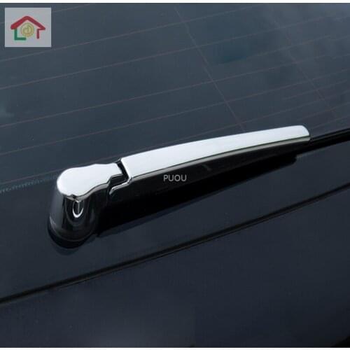 ABS Chrome For Mercedes Benz GLC 2016 2017 2018 accessories Car Rear Window Wiper Arm Blade cover trim Sticker car styling 2pcs