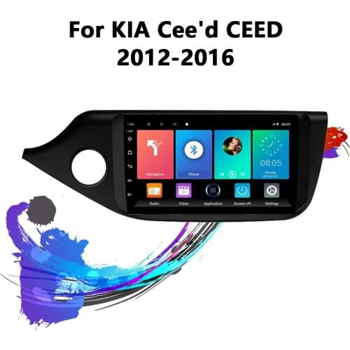 Eastereggs 9 inch Android 8.1 2 Din Car Multimedia Player For KIA Cee'd CEED JD 2012 2013 2014 2015 2016 auto stereo head unit