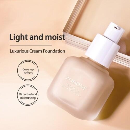 BB Cream Light-feeling Moisturizing Foundation Liquid Isolation Concealer Oil Control Long-lasting Makeup TSLM1