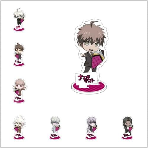 Danganronpa Kokichi Oma Saihara Shuichi Kaede Akamatsu Harukawa Maki Kaito Momota Rantaro Amami Acrylic Desk Stand Figures 10cm